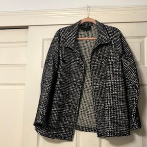 Lafayette 148 black/white jacket